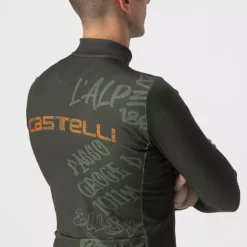 Castelli Graffiti Thermo Radtrikot (langarm) -Fox Racing Verkaufsladen 07 4300092A56 230