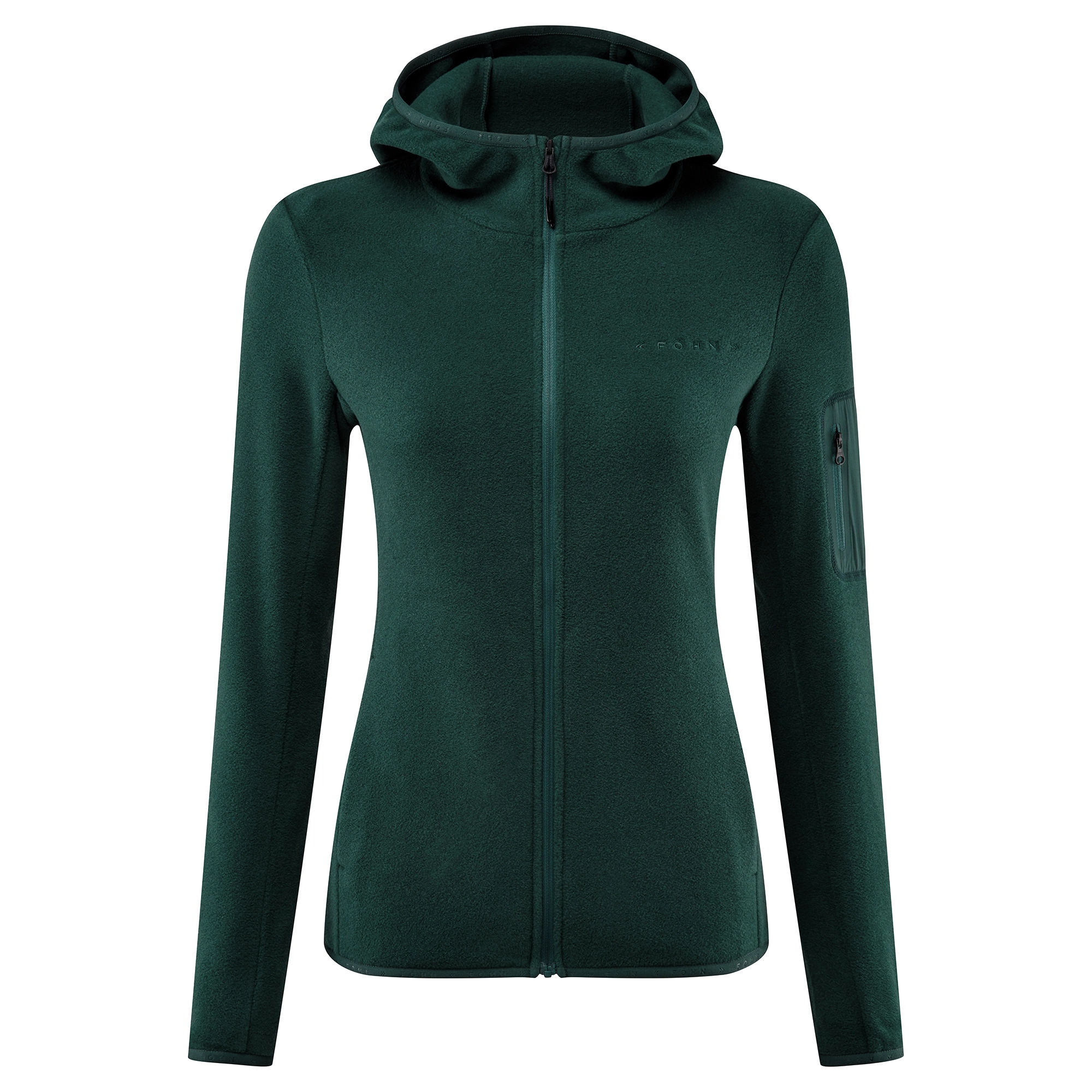 Föhn Trail Fleecejacke Frauen (mit Kapuze, Recycelt) 3 Föhn Trail Fleecejacke Frauen (mit Kapuze, Recycelt)
