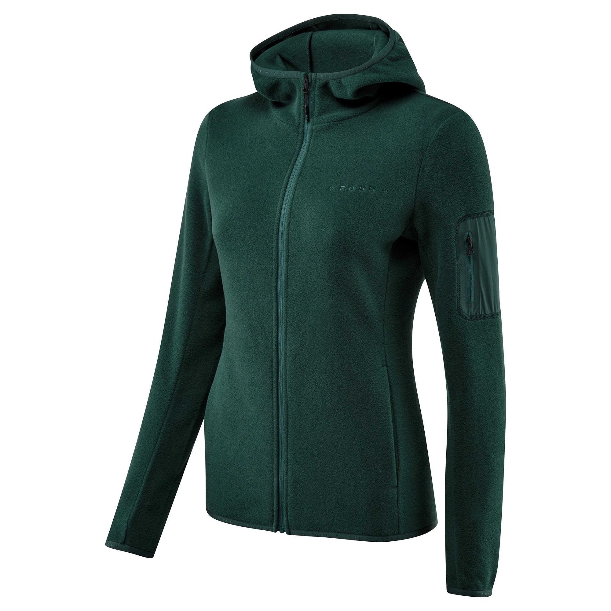 Föhn Trail Fleecejacke Frauen (mit Kapuze, Recycelt) 4 Föhn Trail Fleecejacke Frauen (mit Kapuze, Recycelt) – Bild 2