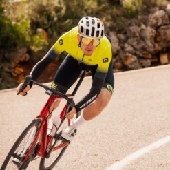 Alé Gradient Radtrikot -Fox Racing Verkaufsladen Al Gradient Jersey Jerseys Fluo Yellow SS22 L22144460 01