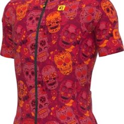 Alé Mexico Skull Cycling Jersey -Fox Racing Verkaufsladen Al Mexico Skull Cycling Jersey Jerseys Bordeaux SS23 AL2055AXS