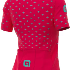 Alé PRR Stars Radtrikot Frauen (kurzarm) -Fox Racing Verkaufsladen Al PRR STARS SS JERSEY Jerseys STRAWBERRY TURQUOISE AW22 L21147405 01 0