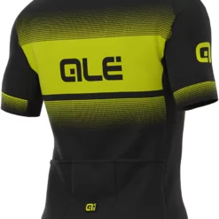 Alé Solid Blend Radtrikot -Fox Racing Verkaufsladen Al Solid Blend Cycling Jersey Jerseys Black Fluro Yellow SS21 L20156540 01 0