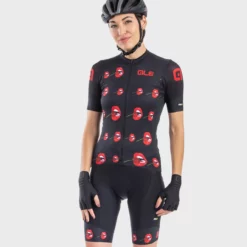 Alé Graphics PRR Smile Summer Radtrikot Frauen -Fox Racing Verkaufsladen Al Women s Graphics PRR Smile Summer Cycling Jersey Jerseys Black Gold SS21 L21172401 01 1