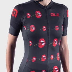 Alé Graphics PRR Smile Summer Radtrikot Frauen -Fox Racing Verkaufsladen Al Women s Graphics PRR Smile Summer Cycling Jersey Jerseys Black Gold SS21 L21172401 01 2