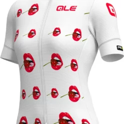 Alé Graphics PRR Smile Summer Radtrikot Frauen -Fox Racing Verkaufsladen Al Women s Graphics PRR Smile Summer Cycling Jersey Jerseys White Gold SS21 L21172400 01