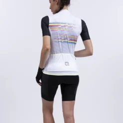 Alé Logo Radtrikot Frauen -Fox Racing Verkaufsladen Al Women s Logo Jersey Jerseys White SS22 L22150400 01 1