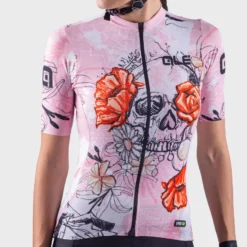 Alé PRR Skull Radtrikot Frauen 11 Alé PRR Skull Radtrikot Frauen -Fox Racing Verkaufsladen Al Women s PRR Skull Cycling Jersey Jerseys Pink SS21 L21104543 01 1