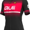 Alé Solid Blend Radtrikot Frauen -Fox Racing Verkaufsladen Al Women s Solid Blend Cycling Jersey Jerseys Black Strawberry SS21 L20167405 03 3