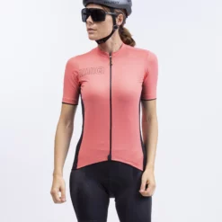 Alé Solid MC Colour Block Radtrikot Frauen -Fox Racing Verkaufsladen Al Women s Solid MC Colour Block Jersey Jerseys Blusher Pink SS22 L17940519 01 0