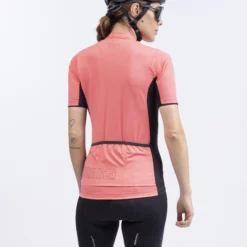 Alé Solid MC Colour Block Radtrikot Frauen -Fox Racing Verkaufsladen Al Women s Solid MC Colour Block Jersey Jerseys Blusher Pink SS22 L17940519 01 1