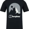 Berghaus Mont Blanc Mtn Short Sleeve Tee -Fox Racing Verkaufsladen Berghaus Mont Blanc Mtn Short Sleeve Tee T Shirts Jet Black AW22 4A001303BP6S 0