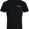 Berghaus Organic Classic Logo Shirt -Fox Racing Verkaufsladen Berghaus Organic Classic Logo Tee T Shirts Jet Black SS22 4A001110BP6L