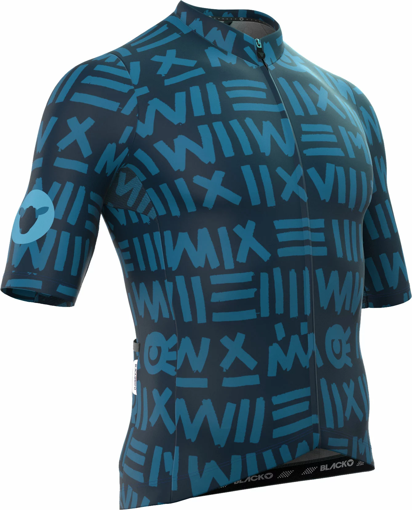 Black Sheep Cycling MR22 Men's Essentials TEAM Short Sleeve Jersey Yel 5 Black Sheep Cycling MR22 Men's Essentials TEAM Short Sleeve Jersey Yel – Bild 3