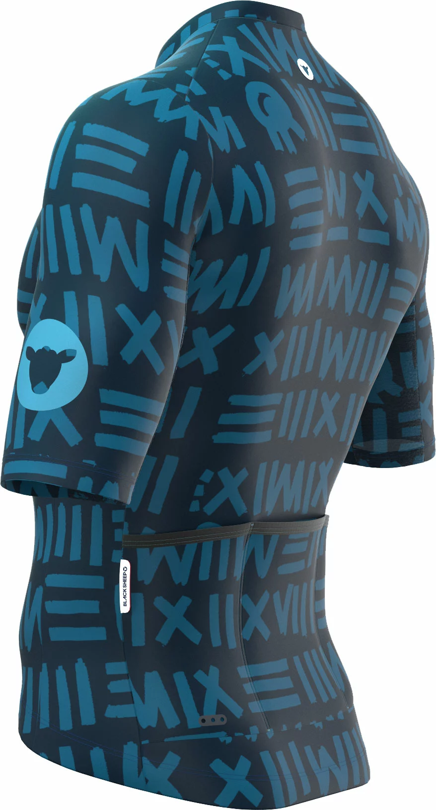 Black Sheep Cycling MR22 Men's Essentials TEAM Short Sleeve Jersey Yel 6 Black Sheep Cycling MR22 Men's Essentials TEAM Short Sleeve Jersey Yel – Bild 4