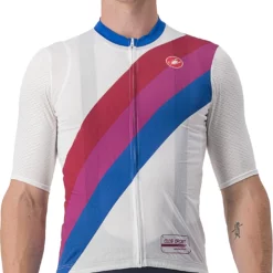 Castelli Club Sport Racing Competizione Jersey -Fox Racing Verkaufsladen Castelli Club Sport Racing Competizione Jersey Jerseys White Red Blue SS22 CS4320506R398041 1
