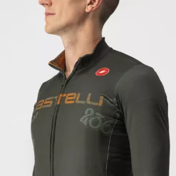Castelli Graffiti Thermo Radtrikot (langarm) -Fox Racing Verkaufsladen Castelli Graffiti Thermal Long Sleeve Cycling Jersey Jerseys Street Art Cypress AW21 1