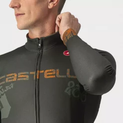Castelli Graffiti Thermo Radtrikot (langarm) -Fox Racing Verkaufsladen Castelli Graffiti Thermal Long Sleeve Cycling Jersey Jerseys Street Art Cypress AW21 2