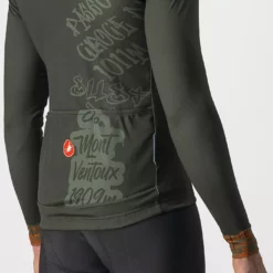 Castelli Graffiti Thermo Radtrikot (langarm) -Fox Racing Verkaufsladen Castelli Graffiti Thermal Long Sleeve Cycling Jersey Jerseys Street Art Cypress AW21 3