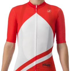 Castelli Women's Club Sport Competizione Jersey -Fox Racing Verkaufsladen Castelli Women s Club Sport Competizione Jersey Jerseys Red White SS22 CS4320507B398001 1