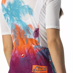 Castelli Hollywood Competizione Miami Radtrikot Frauen -Fox Racing Verkaufsladen Castelli Women s Hollywood Competizione Cycling Miami Jers Jerseys Miami White SS21 0