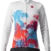 Castelli Women's Hollywood Long Sleeve Cycling Jersey -Fox Racing Verkaufsladen Castelli Women s Hollywood Long Sleeve Cycling Jersey Jerseys Miami White AW21