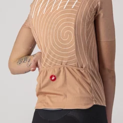 Castelli Ventata Radtrikot Frauen (Limitierte Auflage) -Fox Racing Verkaufsladen Castelli Women s Ventata Jersey Limited Edition Jerseys Caramel Latte SS21 CS4300414A543111 2