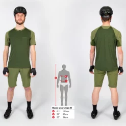 Endura GV500 Foyle T Radtrikot -Fox Racing Verkaufsladen Endura GV500 Foyle T Cycling Jersey Jerseys Olive Green SS22 E5084GO 3 0