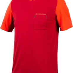 Endura GV500 Foyle T Radtrikot -Fox Racing Verkaufsladen Endura GV500 Foyle T Cycling Jersey Jerseys Rust Red SS22 E5084RR 7 1