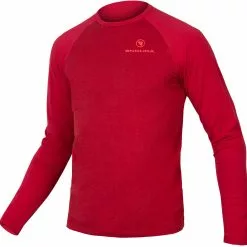 Endura One Clan Raglan Shirt (langarm) -Fox Racing Verkaufsladen Endura One Clan Raglan Long Sleeve T Shirt T Shirts Rust Red AW22 E3151RR 2 0