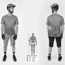 Endura Singletrack Print MTB Radtrikot -Fox Racing Verkaufsladen Endura Singletrack Print MTB Cycling Jersey Jerseys ElectricBlue SS22 E3220BE 3 1