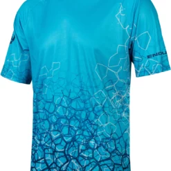 Endura Singletrack Print MTB Radtrikot -Fox Racing Verkaufsladen Endura Singletrack Print MTB Cycling Jersey Jerseys ElectricBlue SS22 E3220BE 3