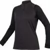 Endura Singletrack Fleece Oberteil Frauen -Fox Racing Verkaufsladen Endura Women s Singletrack Fleece Fleeces Black AW22 E9183BK 7