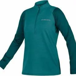 Endura Singletrack Fleece Oberteil Frauen -Fox Racing Verkaufsladen Endura Women s Singletrack Fleece Fleeces DeepTeal AW22 E9183DT 2