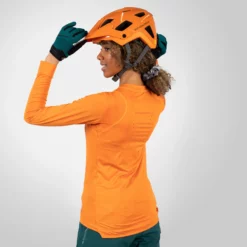 Endura Women's Singletrack LS Jersey -Fox Racing Verkaufsladen Endura Women s Singletrack LS Jersey Jerseys Harvest SS23 E6221OH 2 3