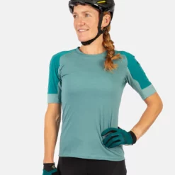 Endura Women'ss GV500 Cycling Jersey -Fox Racing Verkaufsladen Endura Women ss GV500 Cycling Jersey Jerseys SpruceGreen SS22 E6208GS 4 2