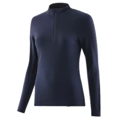 Fohn Föhn Merino Baselayer Frauen (langarm, RV, 250 G/m²) 12 Fohn Föhn Merino Baselayer Frauen (langarm, RV, 250 G/m²) -Fox Racing Verkaufsladen Fohn Merino Women s Long Sleeve Zip Baselayer 250 Base Layers Navy AW18 SK0087NAVYUK 8 0