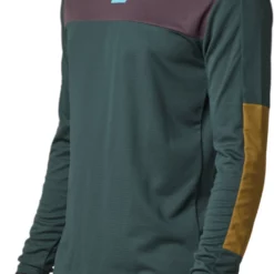 Fox Racing Defend Long Sleeve Cycling Jersey (Foxhead) -Fox Racing Verkaufsladen Fox Racing Defend Long Sleeve Cycling Jersey Foxhead Jerseys Green AW22 28988 294 S 0