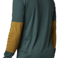 Fox Racing Defend Long Sleeve Cycling Jersey (Foxhead) -Fox Racing Verkaufsladen Fox Racing Defend Long Sleeve Cycling Jersey Foxhead Jerseys Green AW22 28988 294 S 1