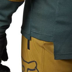 Fox Racing Defend Long Sleeve Cycling Jersey (Foxhead) -Fox Racing Verkaufsladen Fox Racing Defend Long Sleeve Cycling Jersey Foxhead Jerseys Green AW22 28988 294 S 2