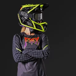 Fox Racing Women's Flexair Long Sleeve Jersey Celz -Fox Racing Verkaufsladen Fox Racing Women s Flexair Long Sleeve Jersey Celz Jerseys Black SS22 29436 001 XS 0