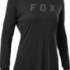 Fox Racing Women's Flexair Pro Long Sleeve Jersey -Fox Racing Verkaufsladen Fox Racing Women s Flexair Pro Long Sleeve Jersey Jerseys Black SS22 28971 001 XS