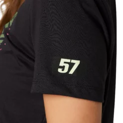 Fox Racing Women's TS57 Short Sleeve Tee -Fox Racing Verkaufsladen Fox Racing Women s TS57 Short Sleeve Tee T Shirts Black AW22 30495 001 M 2