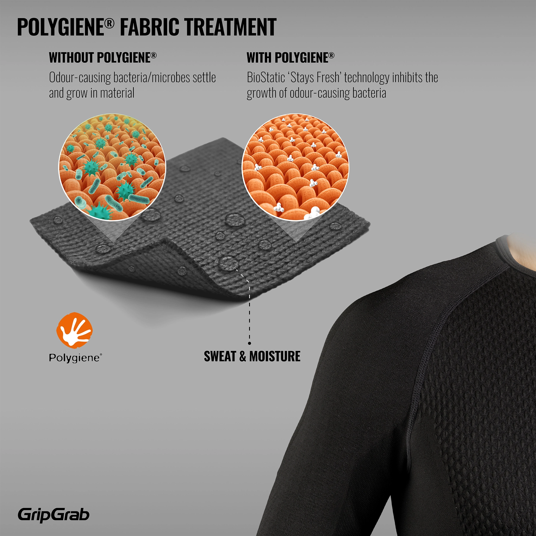 GripGrab Expert Seamless Long Sleeve Thermal Base Layer 2 5 GripGrab Expert Seamless Long Sleeve Thermal Base Layer 2 – Bild 3