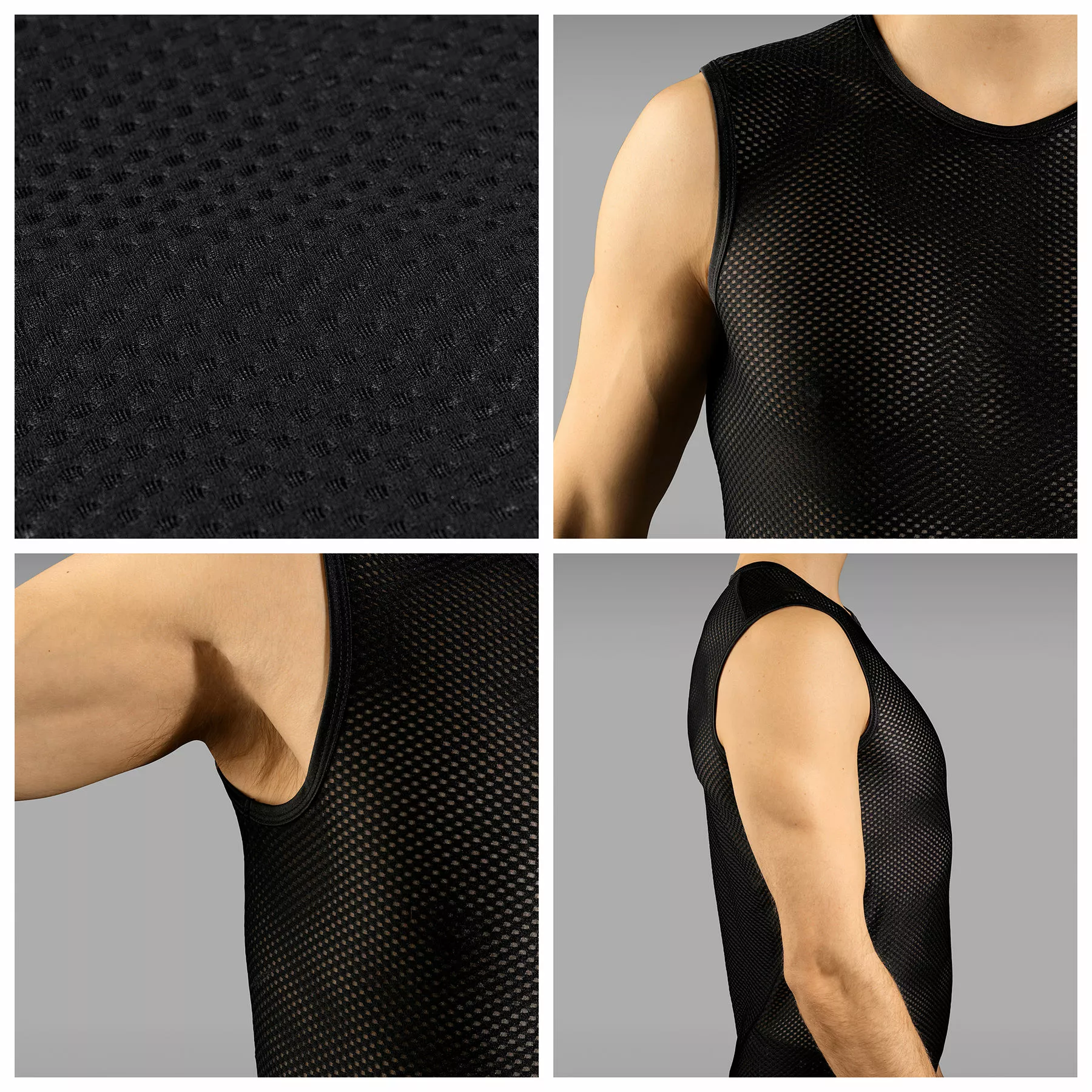 GripGrab Ultralight Mesh Baselayer (ärmellos, 3er Pack) 7 GripGrab Ultralight Mesh Baselayer (ärmellos, 3er Pack) – Bild 5