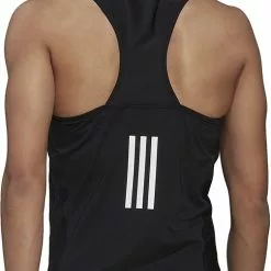 Adidas Women's Own The Run Tank -Fox Racing Verkaufsladen HL1462 5 APPAREL On Model Back View white