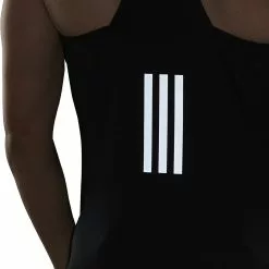 Adidas Women's Own The Run Tank -Fox Racing Verkaufsladen HL1462 8 APPAREL On Model Detail View 2 white