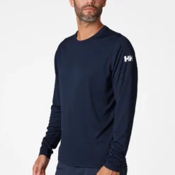 Helly Hansen Tech Crew Baselayer (langarm) -Fox Racing Verkaufsladen Helly Hansen HH Tech Crew LS Baselayer Navy 2XL Base Layers Navy SS22 48364 597 L 1