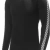 Helly Hansen Dry Stripe Funktionsshirt (Baselayer, Rundhalsausschnitt) -Fox Racing Verkaufsladen Helly Hansen Lifa Stripe Crew Base Layers Black AW19 48800 998 XS 0