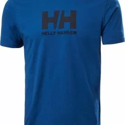 Helly Hansen Logo T-Shirt -Fox Racing Verkaufsladen Helly Hansen Logo T Shirt T Shirts Deep Fjord AW22 33979 606 S